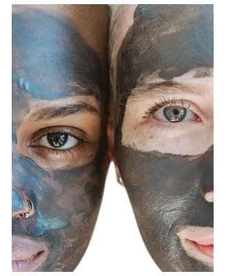 Masque à l'argile ROOSEEL - application sur le visage