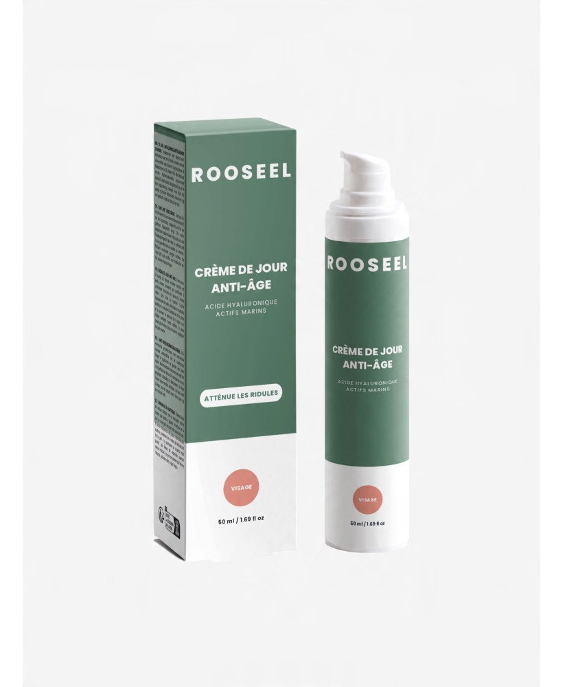 Crème de jour anti-âge ROOSEEL - visuel packaging