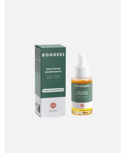 Huile visage nourrissante ROOSEEL - visuel packaging