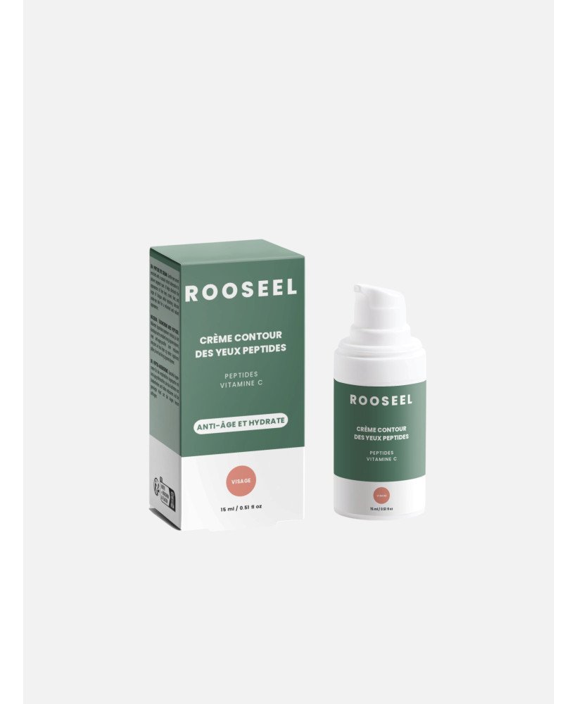 Crème contour yeux aux peptides ROOSEEL - visuel packaging