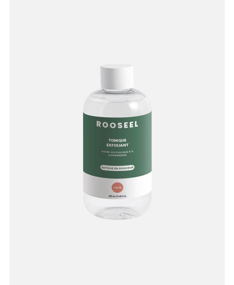 Tonique exfoliant ROOSEEL - visuel packaging