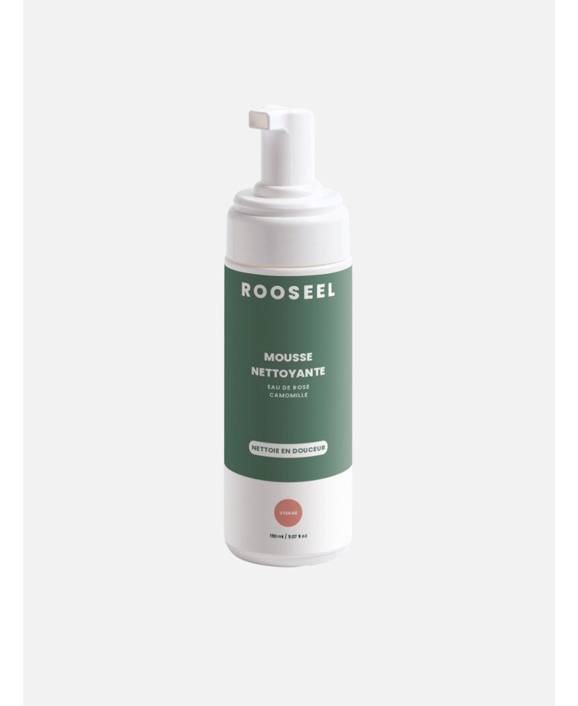 Mousse nettoyante ROOSEEL - visuel packaging