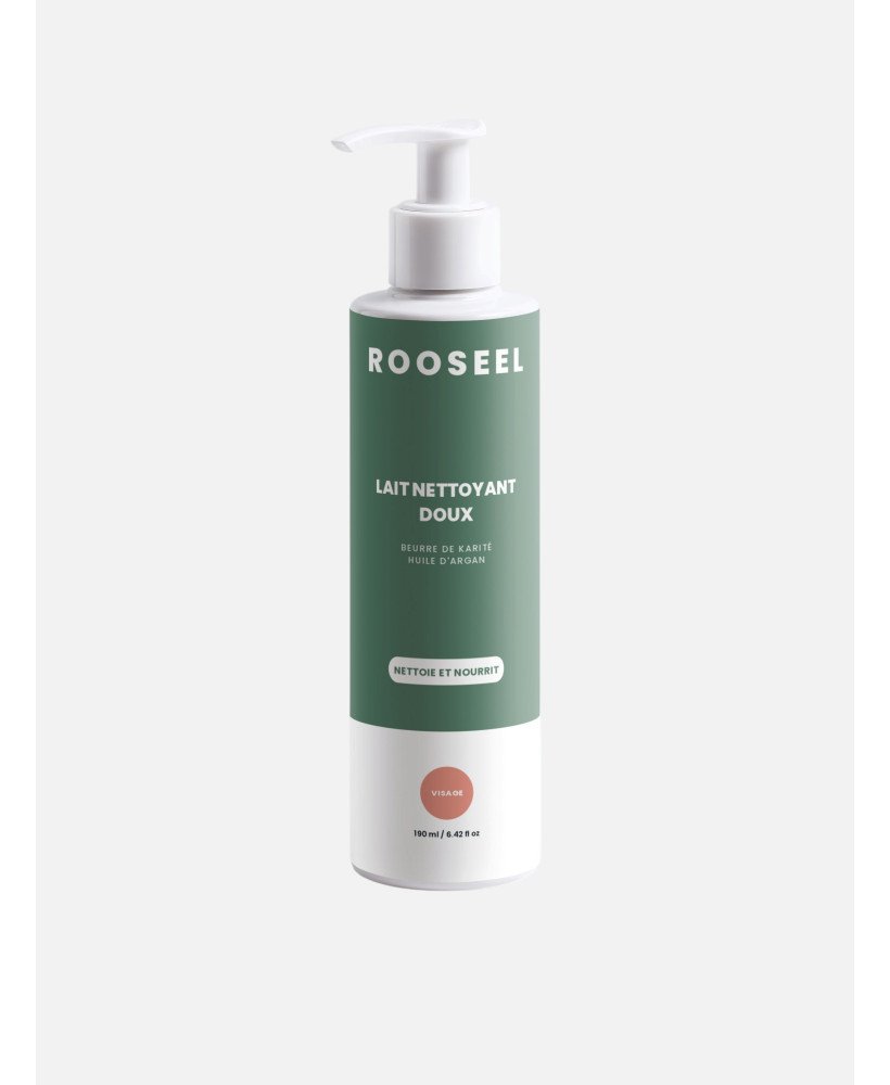 Lait nettoyant doux ROOSEEL - visuel packaging