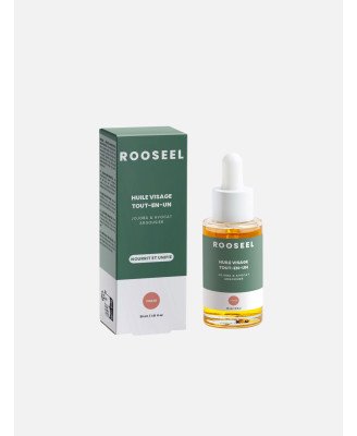 Huile visage tout-en-un ROOSEEL - visuel packaging