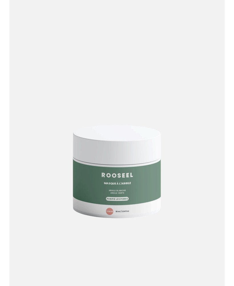 Masque à l'argile ROOSEEL - visuel packaging