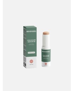 Stick solaire teinté SPF50 ROOSEEL - visuel packaging