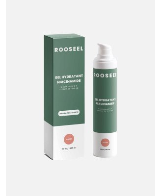 Gel hydratant niacinamide ROOSEEL - visuel packaging