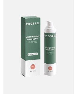 Gel hydratant niacinamide ROOSEEL - visuel packaging