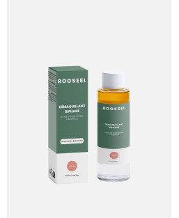 Démaquillant biphasé ROOSEEL - visuel packaging