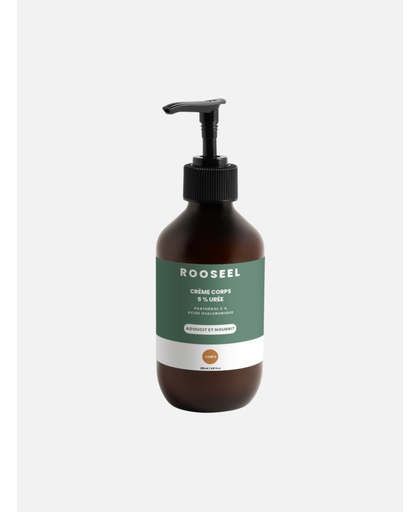 Crème corps 5% urée 2% panthénol ROOSEEL - visuel packaging