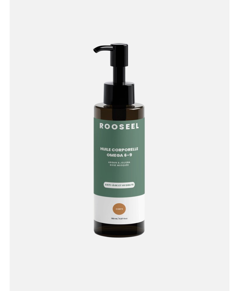 Huile corporelle Omega 6-9 ROOSEEL - visuel packaging